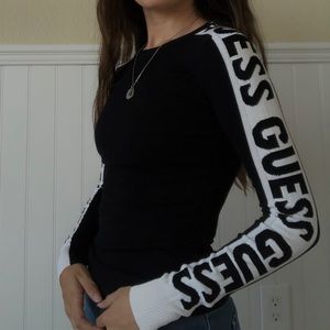 GUESS brand black long sleeve!